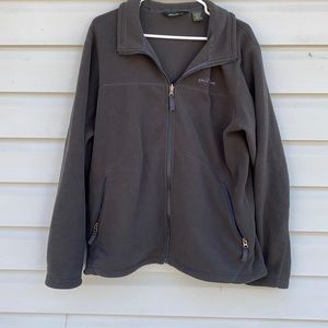 Eddie Bauer Fleece Zip Up Shell